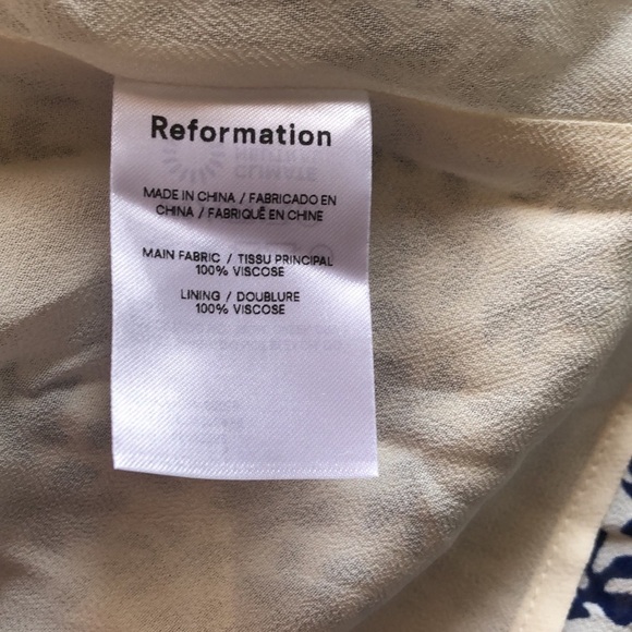 NWT Reformation Nikita Bombay Floral Ruffle Maxi - Picture 8 of 8